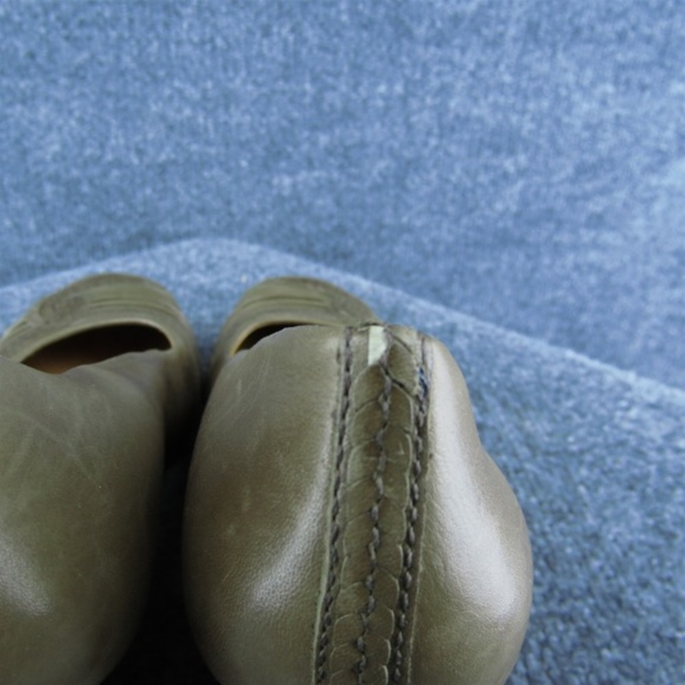 Nurture Women Wedge Pump Shoes‎ Size 9 Medium Professional Brown Leather - Picture 6 of 10